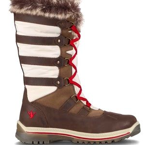 NWT Womens Santana Canada Marlyna Lace Up Winter Boots Size 8